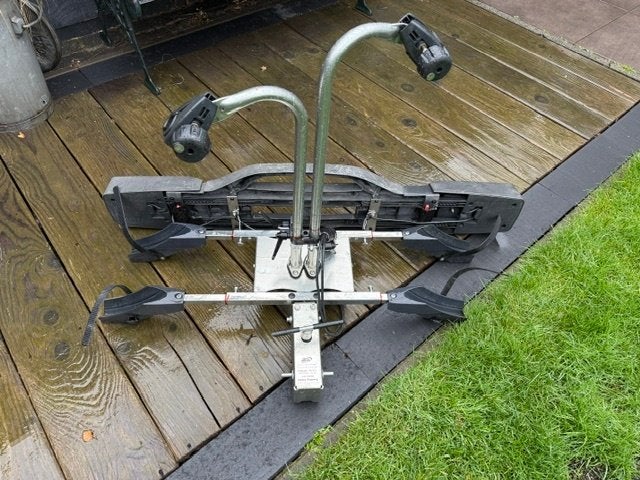 Twinny Load fietsendrager, Ophalen, Gebruikt, Brede banden, 2 fietsen