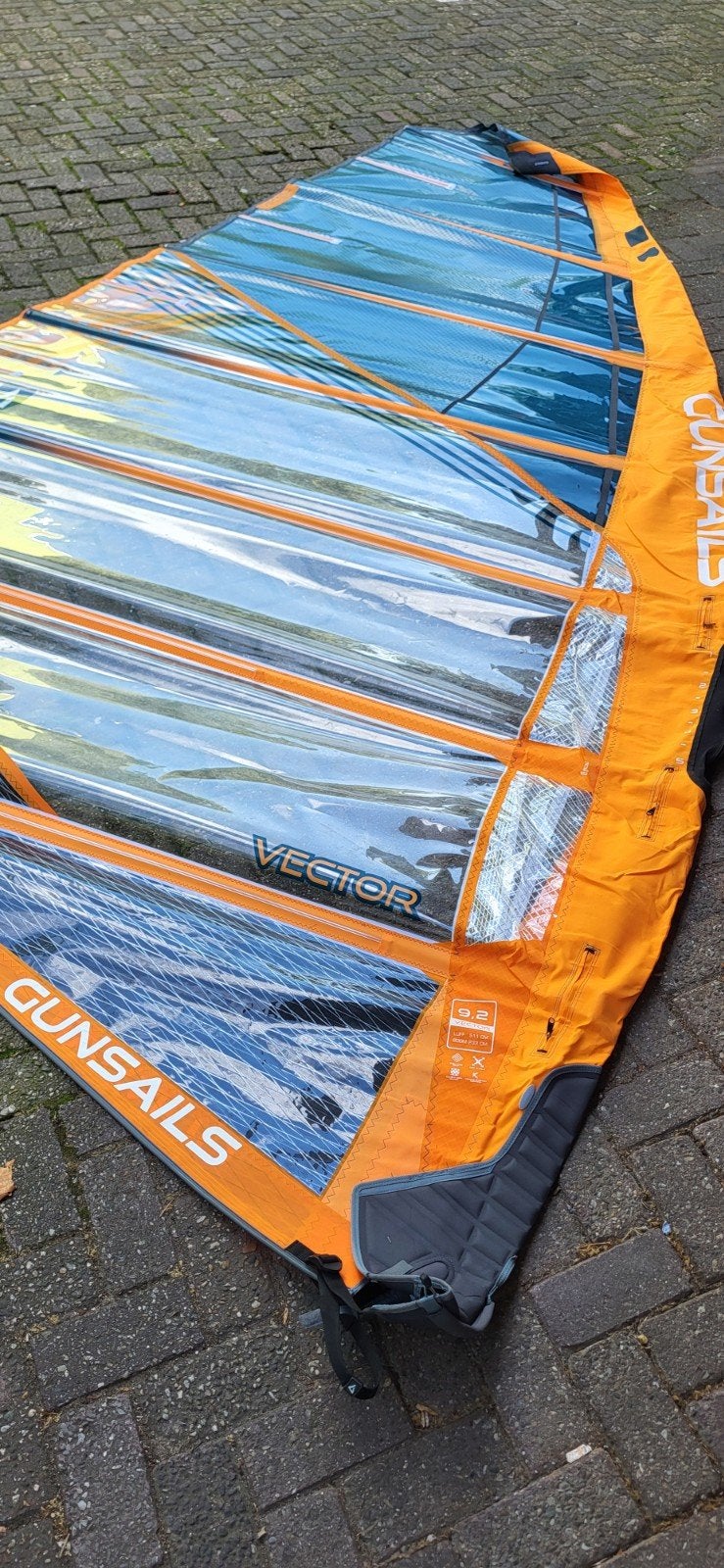 Te koop gunsails vector 9.2 freerace neilpryde gieken zie ad, Watersport en Boten, Ophalen of Verzenden, Zo goed als nieuw, Giek