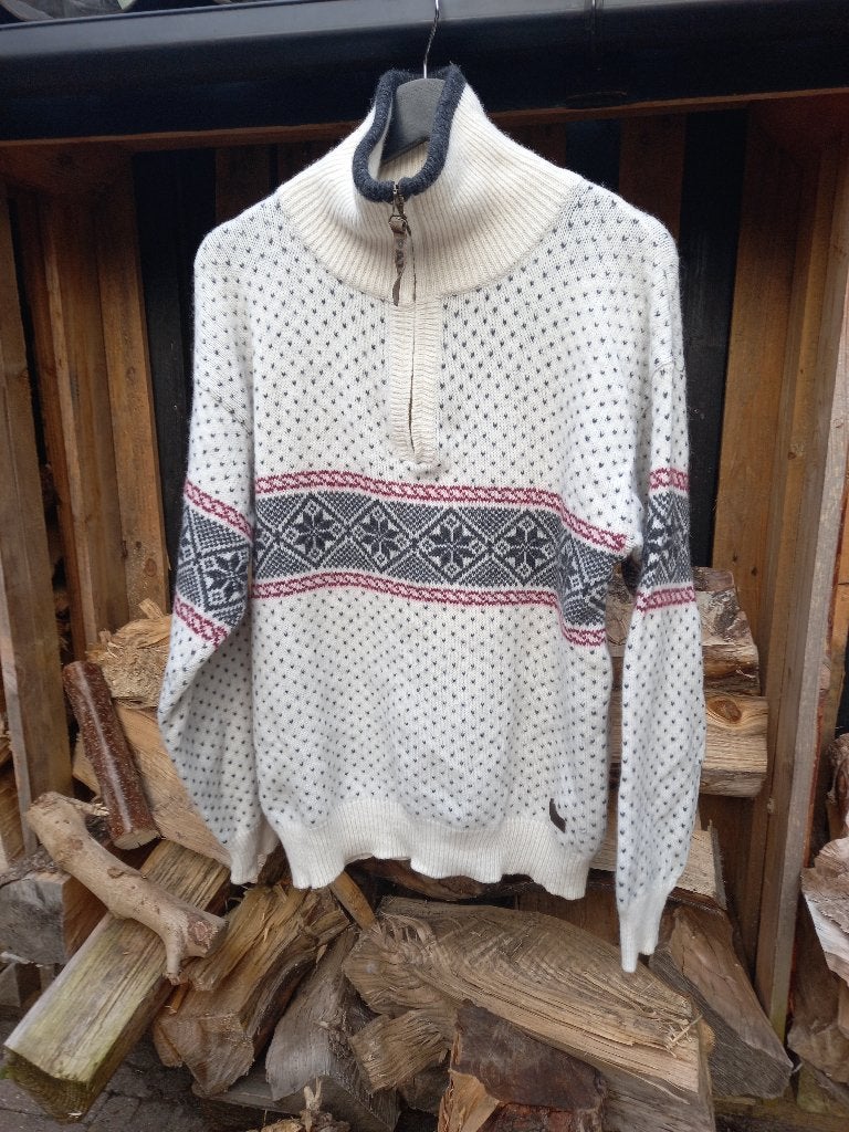 Trui van Shetland Wol, Beige, Patrol Shetland Wool, Ophalen of Verzenden, Zo goed als nieuw
