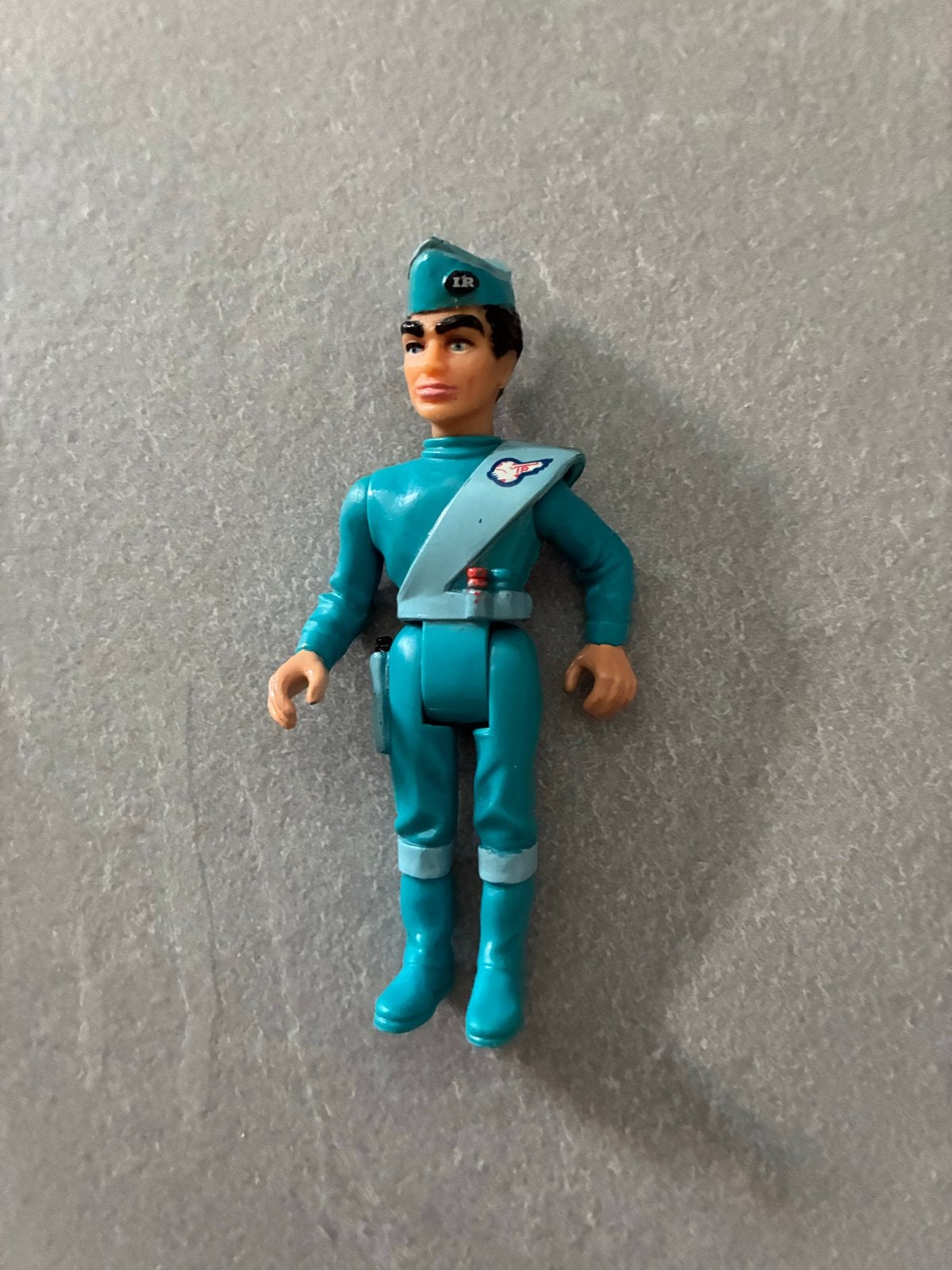 3 Vintage Thunderbirds speelfiguren - Matchbox poppetjes, Ophalen, Gebruikt