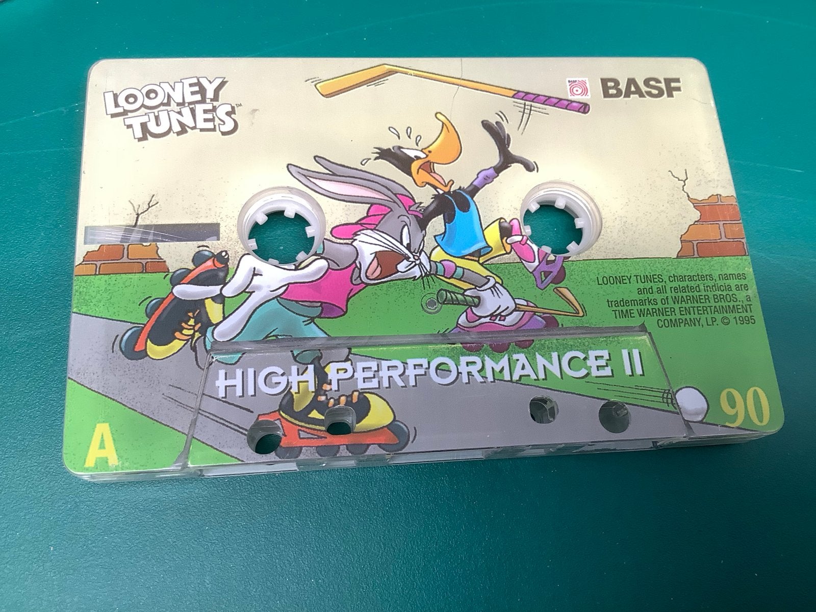 Looney Tunes BASF High Performance II Cassettebandje, Overige genres, 1 bandje, Ophalen of Verzenden, Zo goed als nieuw