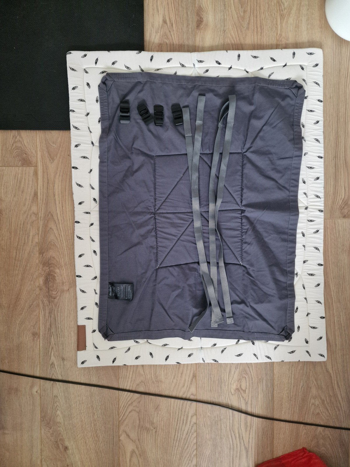 Hangmat en boxkleed in 1, voor in de box (baby met reflux), Ophalen of Verzenden, Zo goed als nieuw, Rechthoekig, Boxkleed