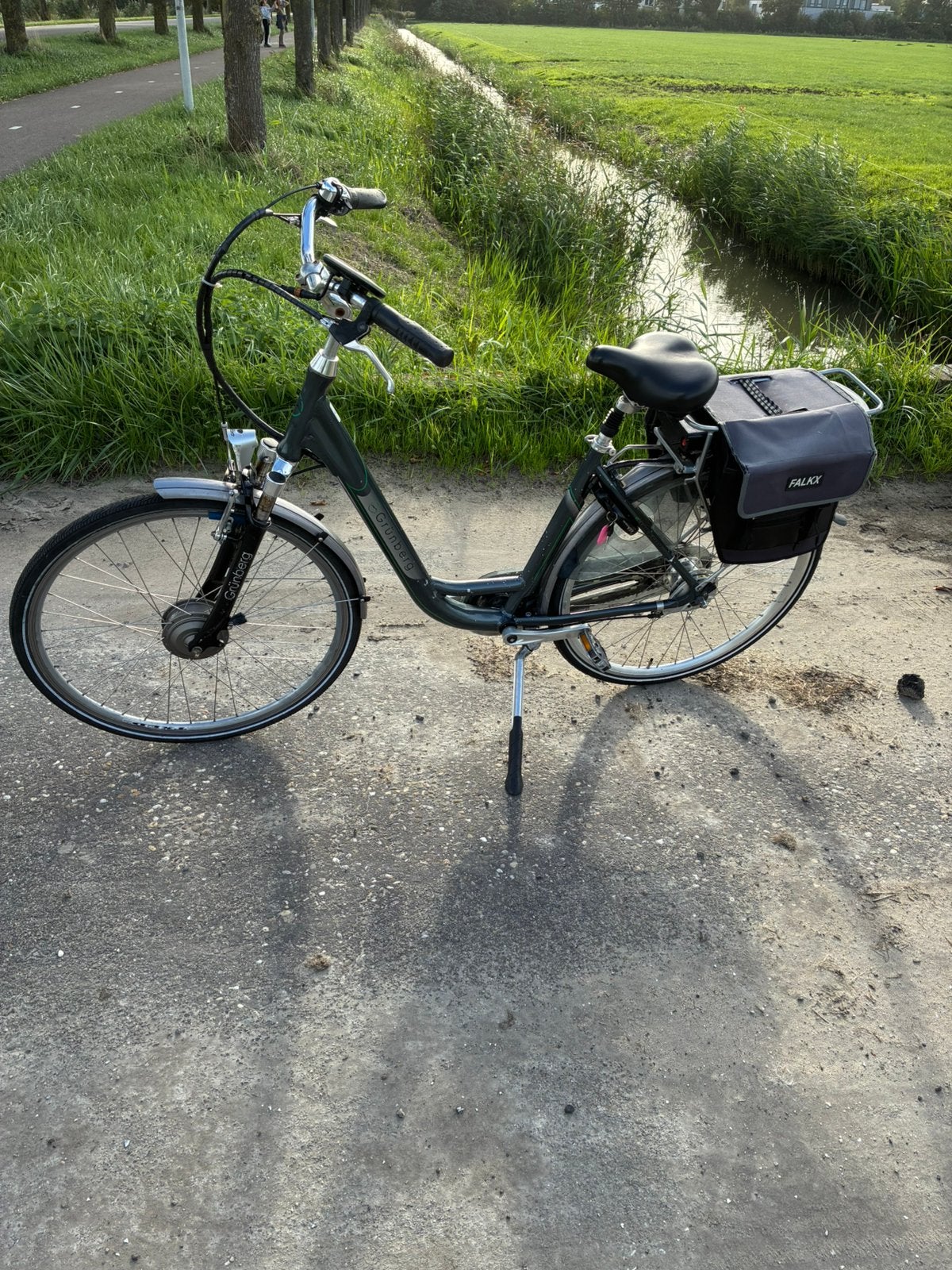 Grunberg elektrische fiets. 7 versnellingen. 36volt, Fietsen en Brommers, Zo goed als nieuw, 47 tot 51 cm, 50 km per accu of meer