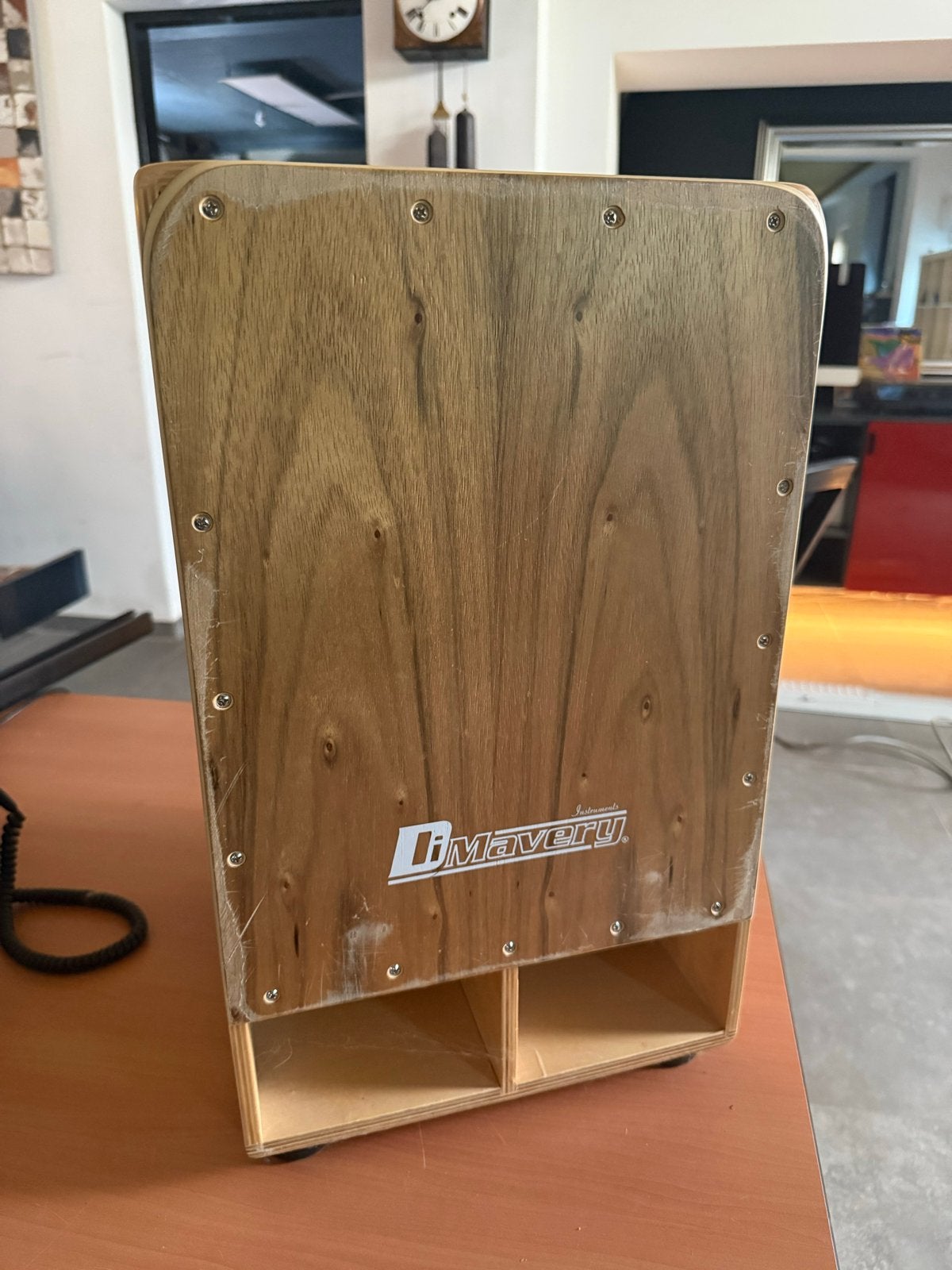 Cajon Percussie-instrument voor diverse muziekstijlen, Ophalen of Verzenden, Gebruikt, Overige soorten
