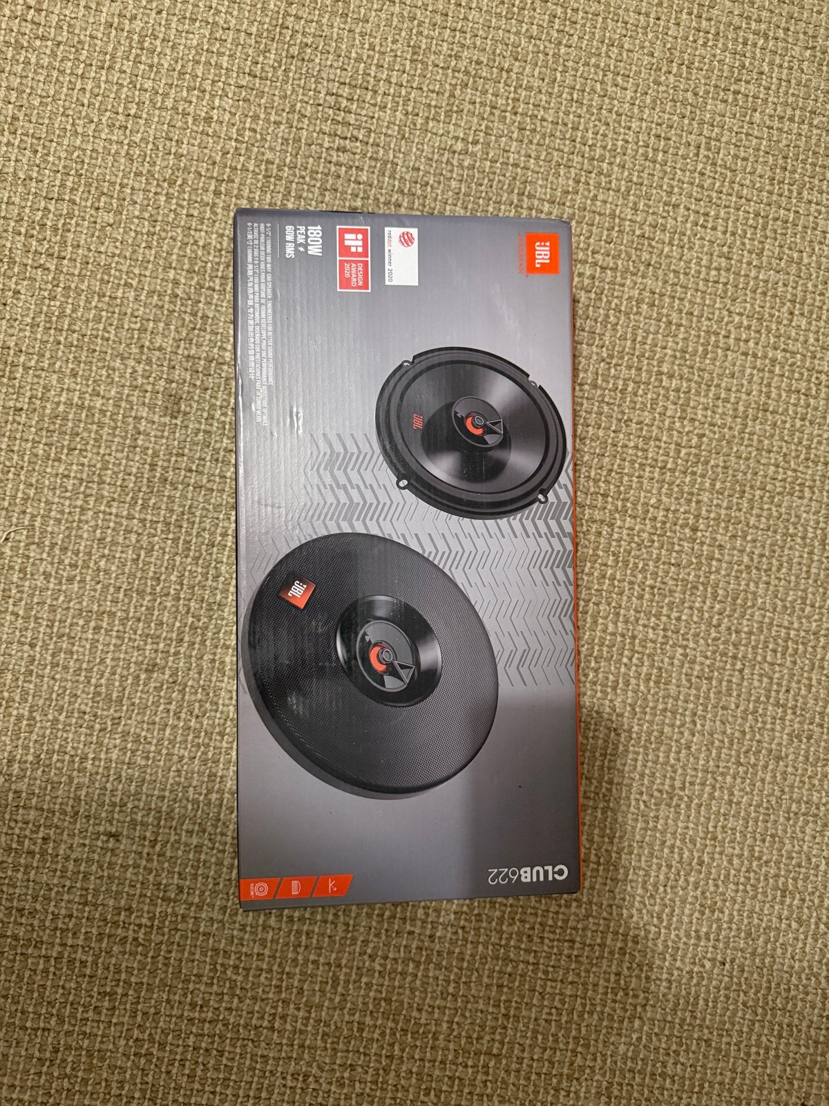 JBL Club 622 Coaxiale Auto Speakers - Nieuw in Doos, Auto diversen, Ophalen of Verzenden, Nieuw