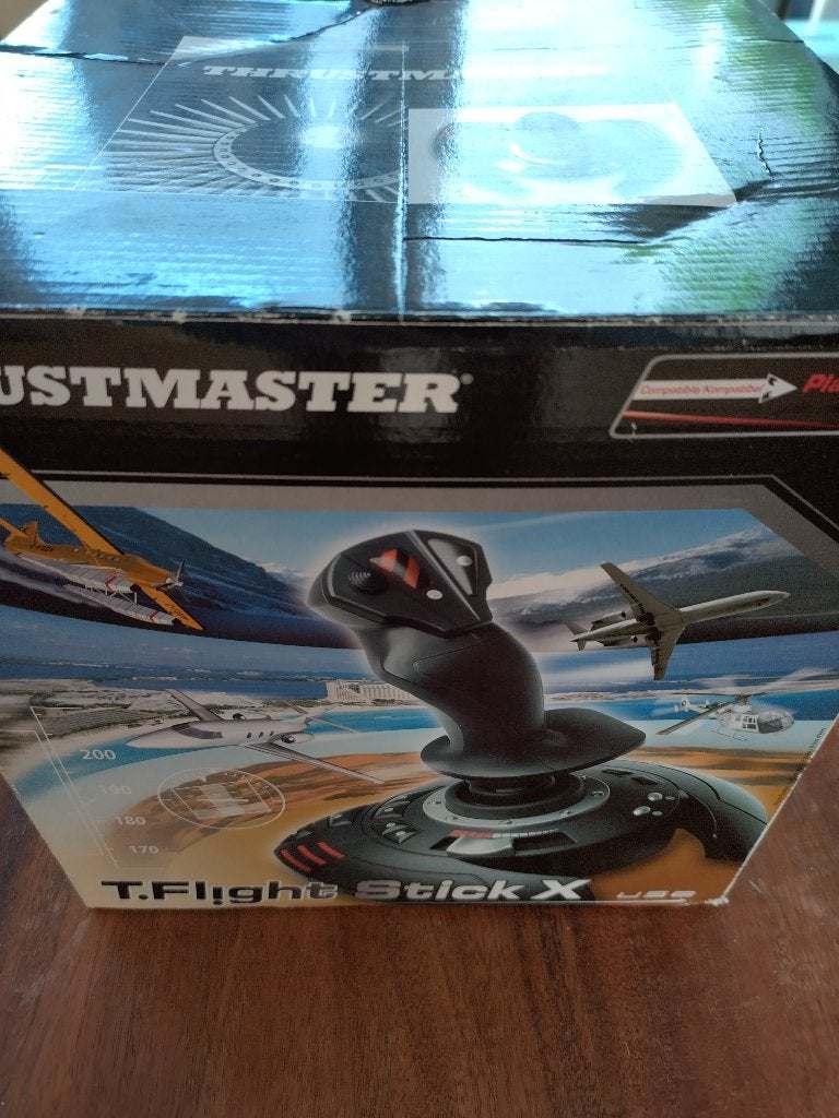 Thrustmaster T.Flightstick X, Computers en Software, Joysticks, Ophalen, Zo goed als nieuw, Thrustmaster