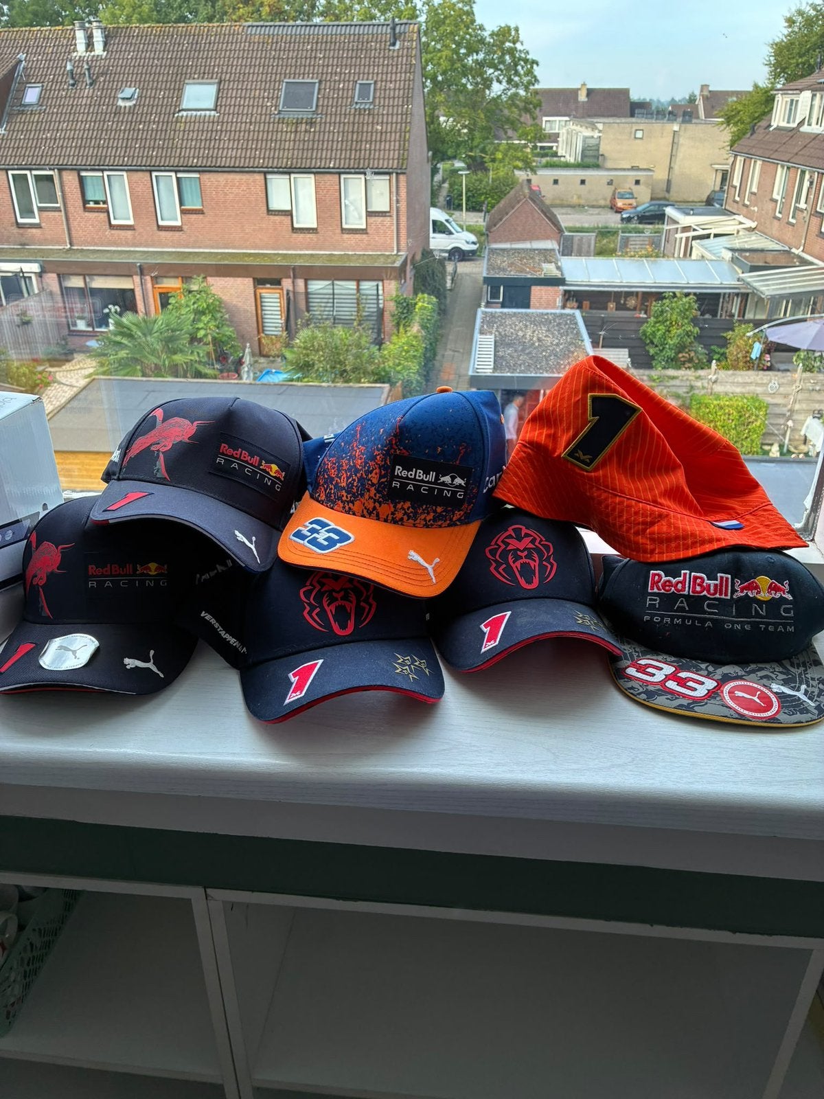 Max verstappen petten, Verzenden, Zo goed als nieuw, Formule 1