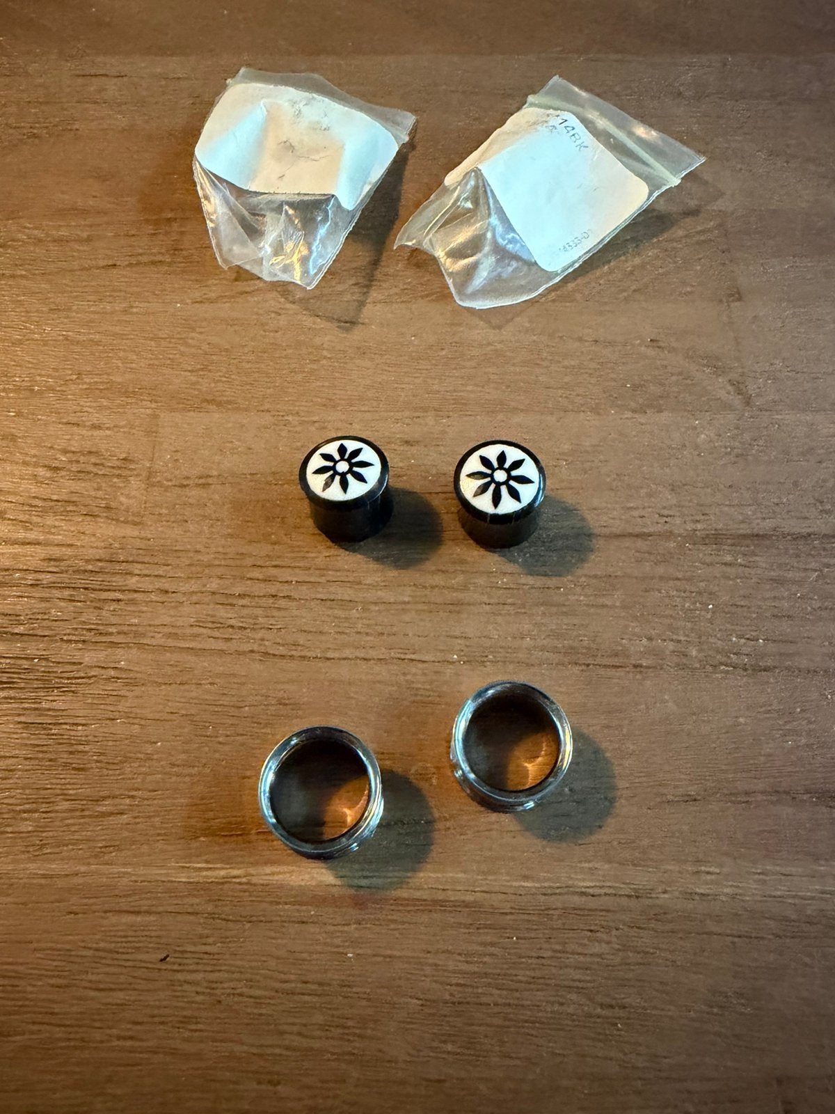 Tunnels 14 mm, Ophalen of Verzenden, Nieuw, Overige materialen, Oor- of Traguspiercing