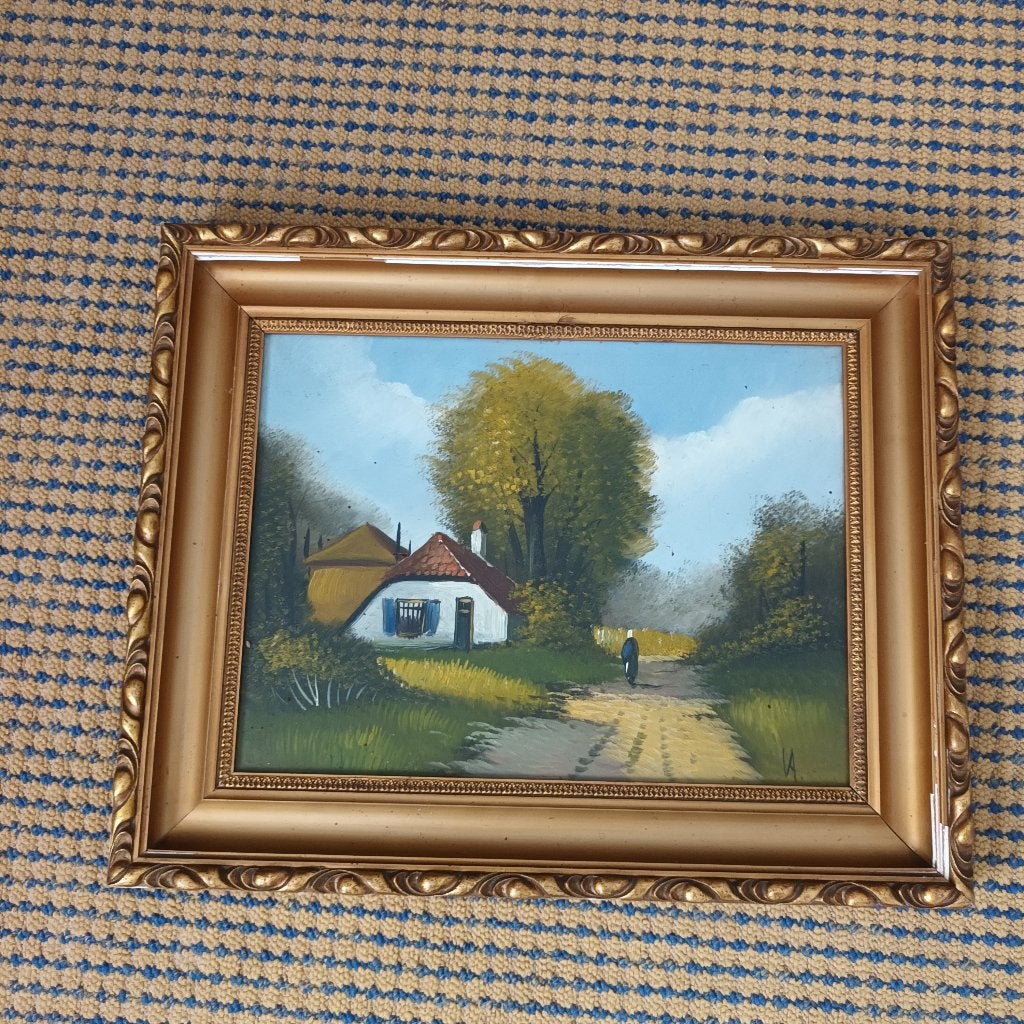 schilderij, Ophalen, Overige stijlen, Landschap, Overige technieken