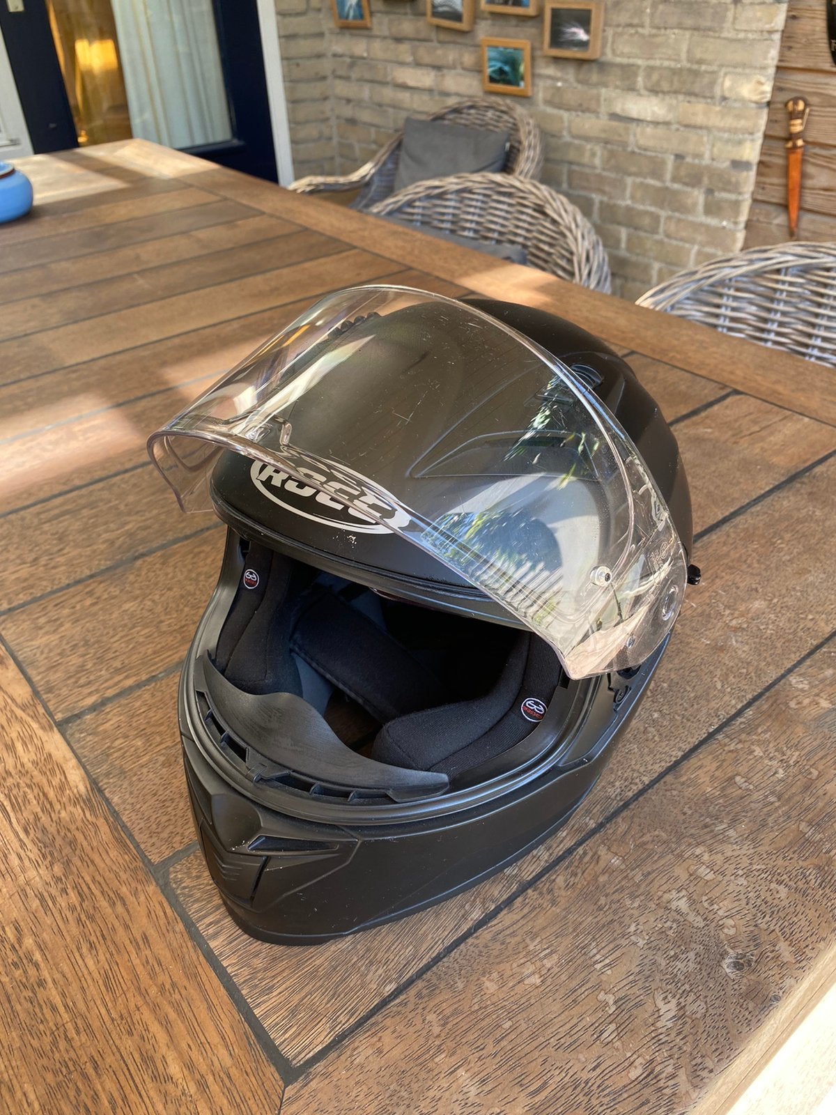 Rocc motorhelm maat M, Ophalen, Gebruikt, Medium