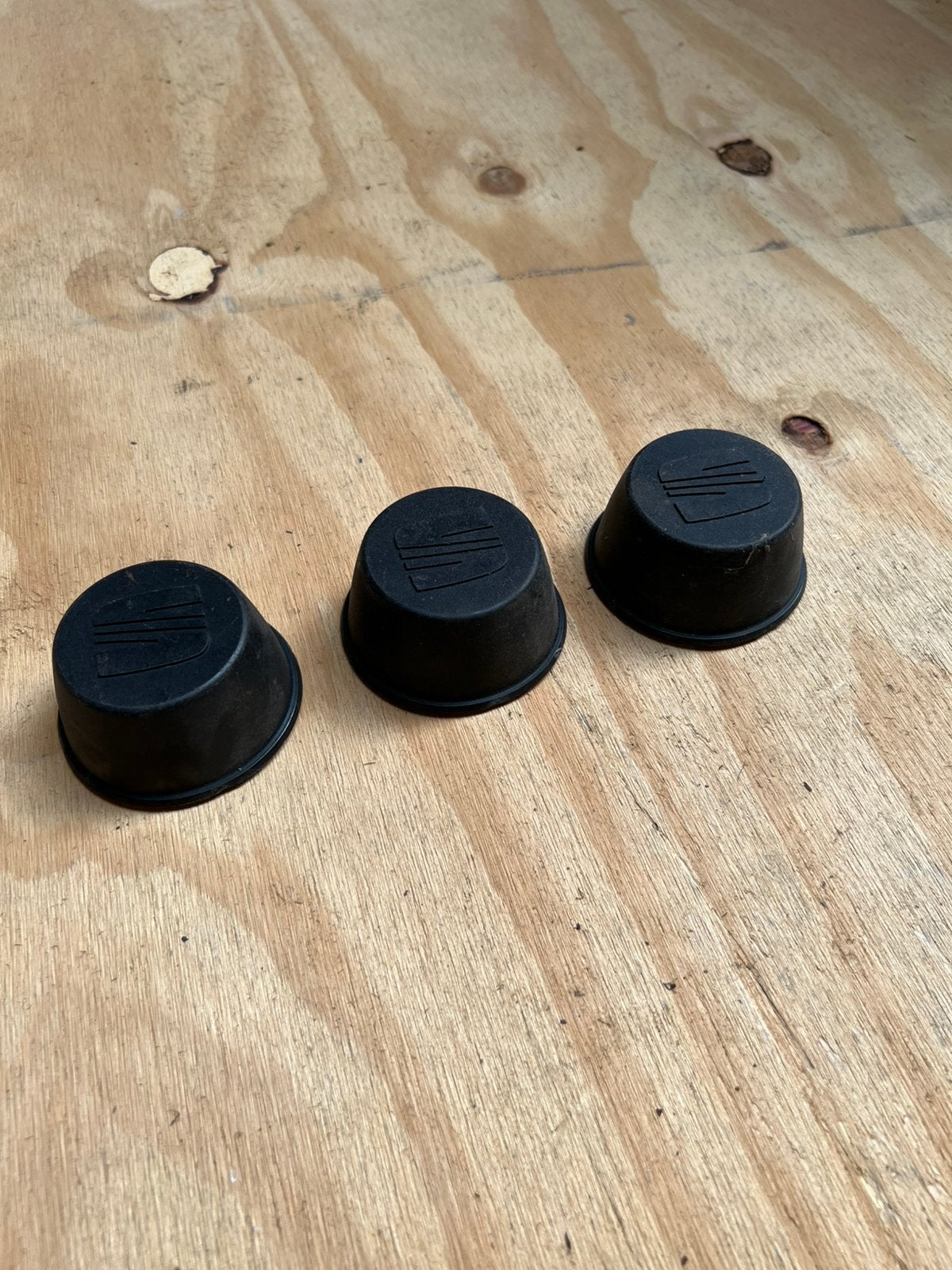 3x Seat en meer! stalen wiel naafkap 6ko 601 171, Auto diversen, Wieldoppen, Ophalen of Verzenden, Gebruikt