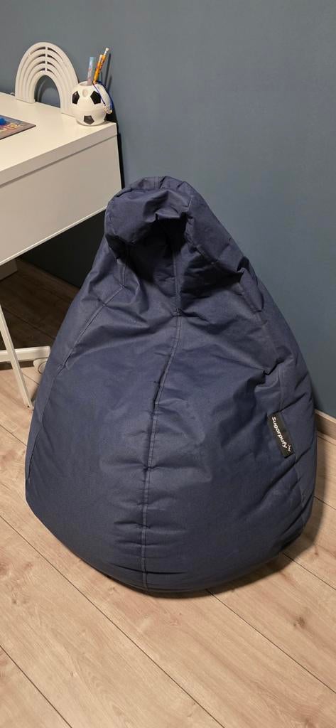 Sugarpufy zitzak - Zo goed als nieuw, Ophalen, Zo goed als nieuw, Blauw, Zitzak