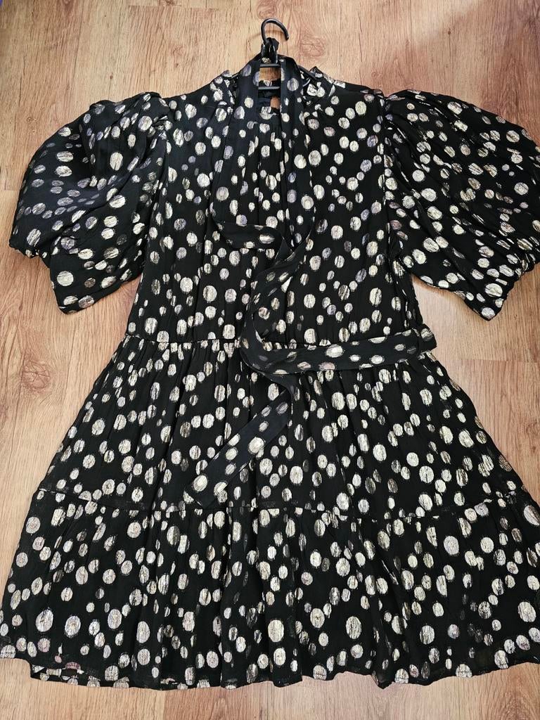 FABIENNE CHAPOT; PRACHTIGE NIEUWE JURK 42 € 25,-, Kleding | Dames, Jumpsuits, Ophalen of Verzenden, Nieuw, Maat 42/44 (L), Zwart