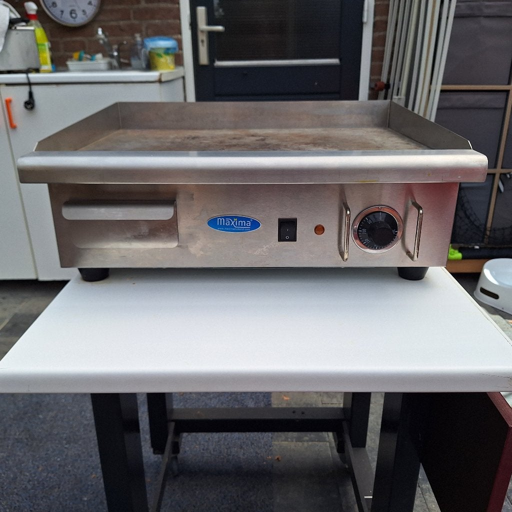 Grillplaat, Ophalen, Gebruikt