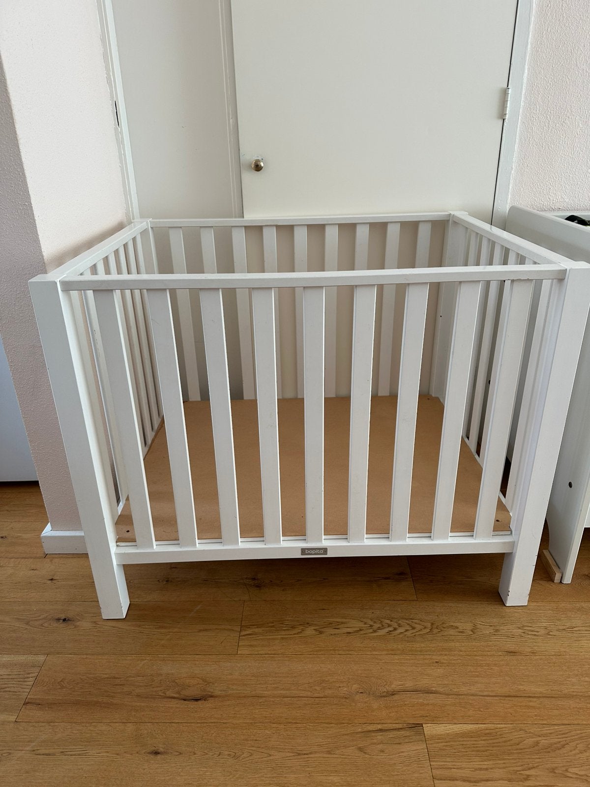 Baby box Bopita, Kinderen en Baby's, Ophalen, Gebruikt, Vierkant, In hoogte verstelbaar