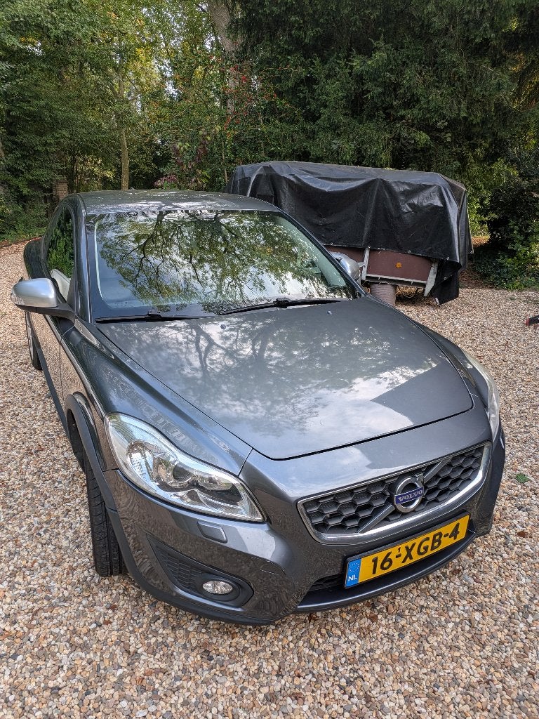 Volvo C30 D2 84KW 2012 Grijs R design, Auto's, Voorwielaandrijving, 1254 kg, 28 km/l, Zwart