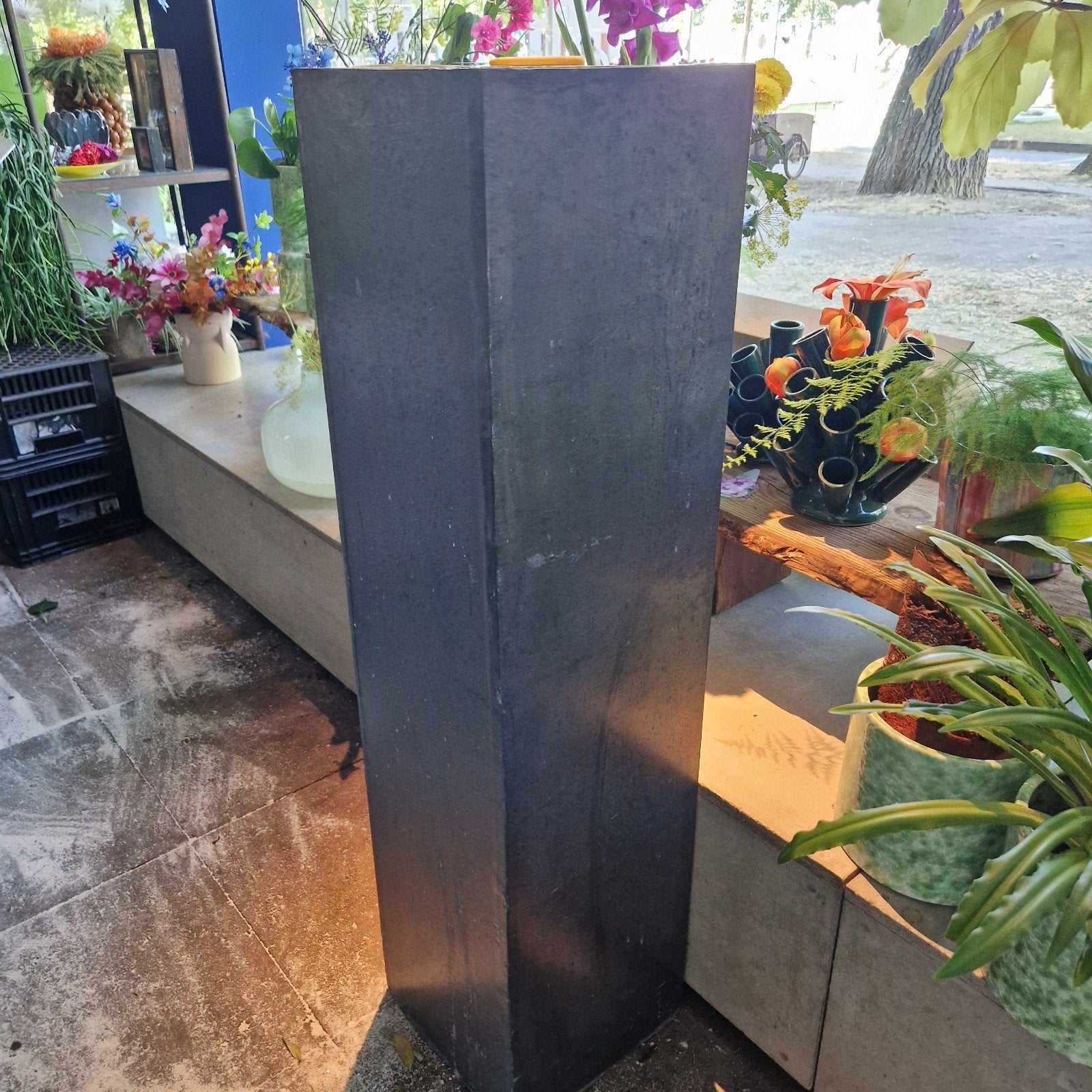 Pilaar Lood 5x - Decoratieve Zuil, Ophalen, Gebruikt