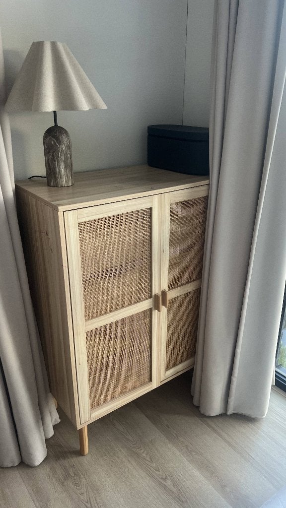 Rotan kast, Ophalen, Met deur(en), 50 tot 100 cm, Zo goed als nieuw