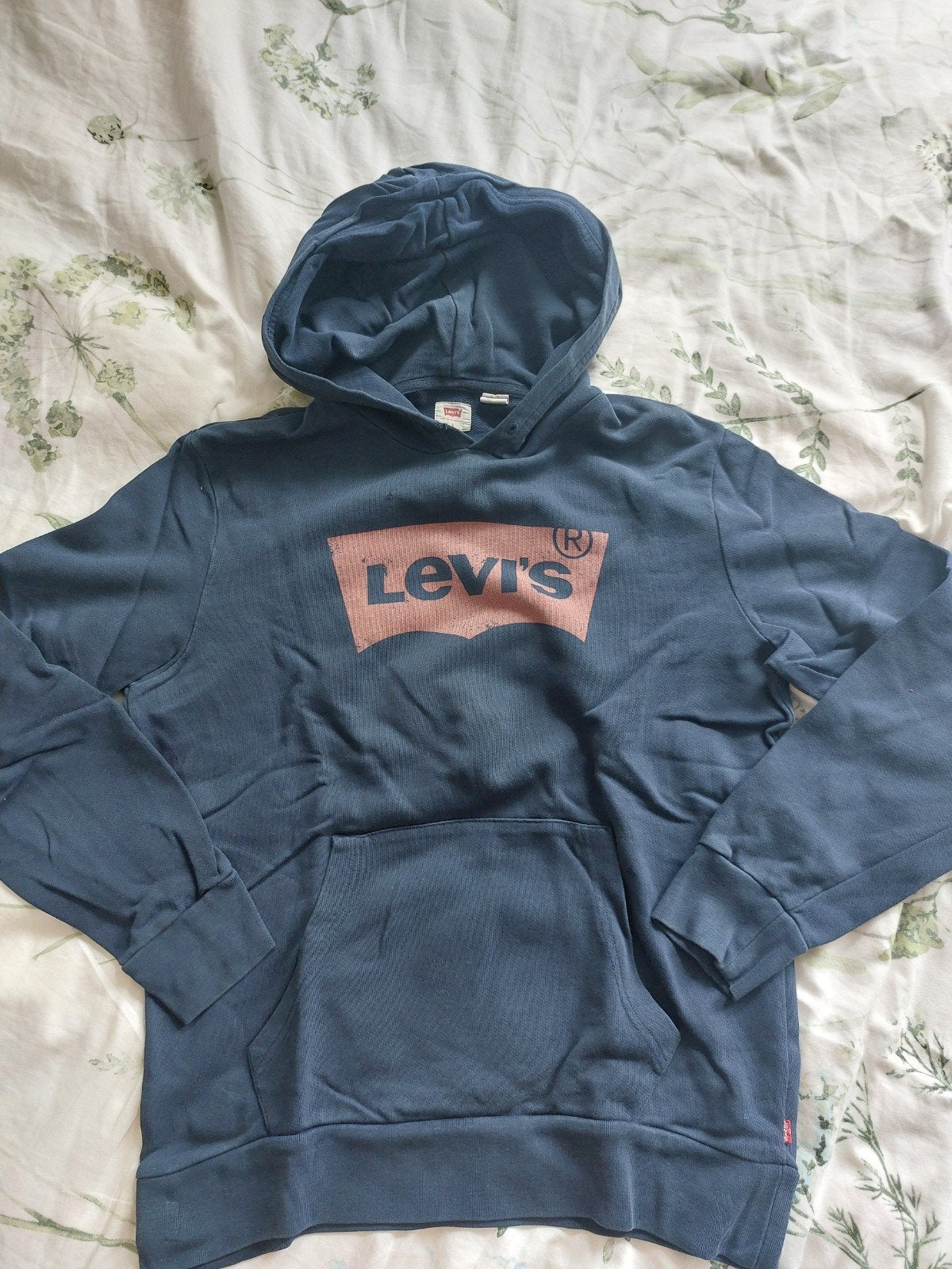 Levi's donkerblauwe hoody maat S, Ophalen of Verzenden, Gedragen, Blauw, Levi's