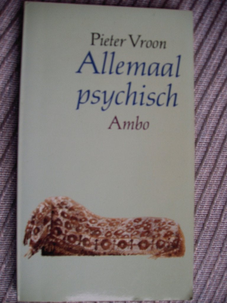 Allemaal psychisch-Pieter Vroon., Ophalen, Zo goed als nieuw, Pieter Vroon.