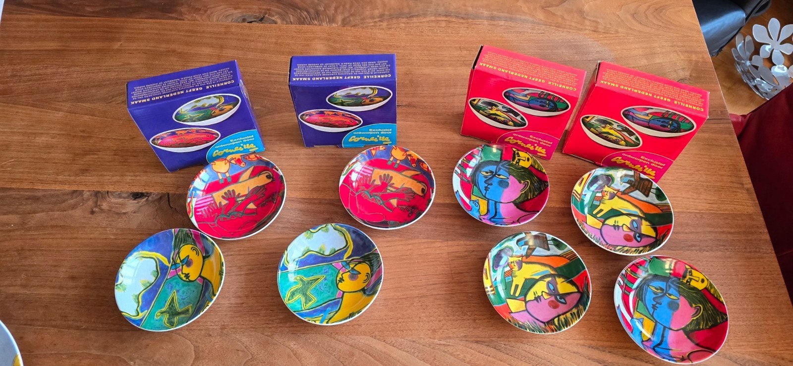 Corneille schaaltjes 8x, Ophalen of Verzenden, Nieuw, Overige stijlen, Schaal of Schalen