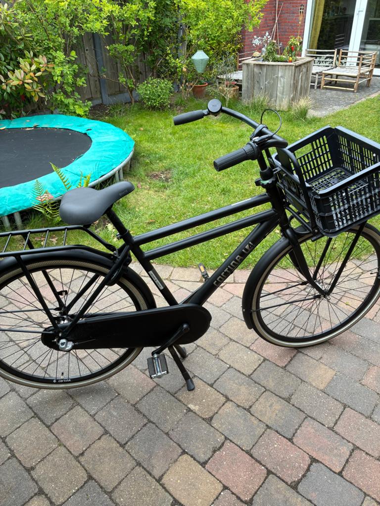 Cortina U4 Transportfiets - Zo goed als nieuw, Overige merken, Terugtraprem, Versnellingen, Ophalen of Verzenden