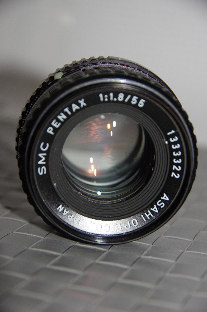 SMC Pentax 55mm f1.8, Gebruikt, Standaardlens, Pentax K-mount, Handmatige focus