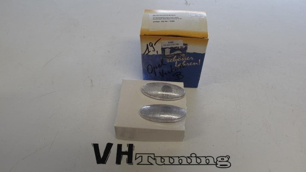 Opel Vectra B > 1996 JOM zijknipperlichten wit model 3588, Ophalen of Verzenden