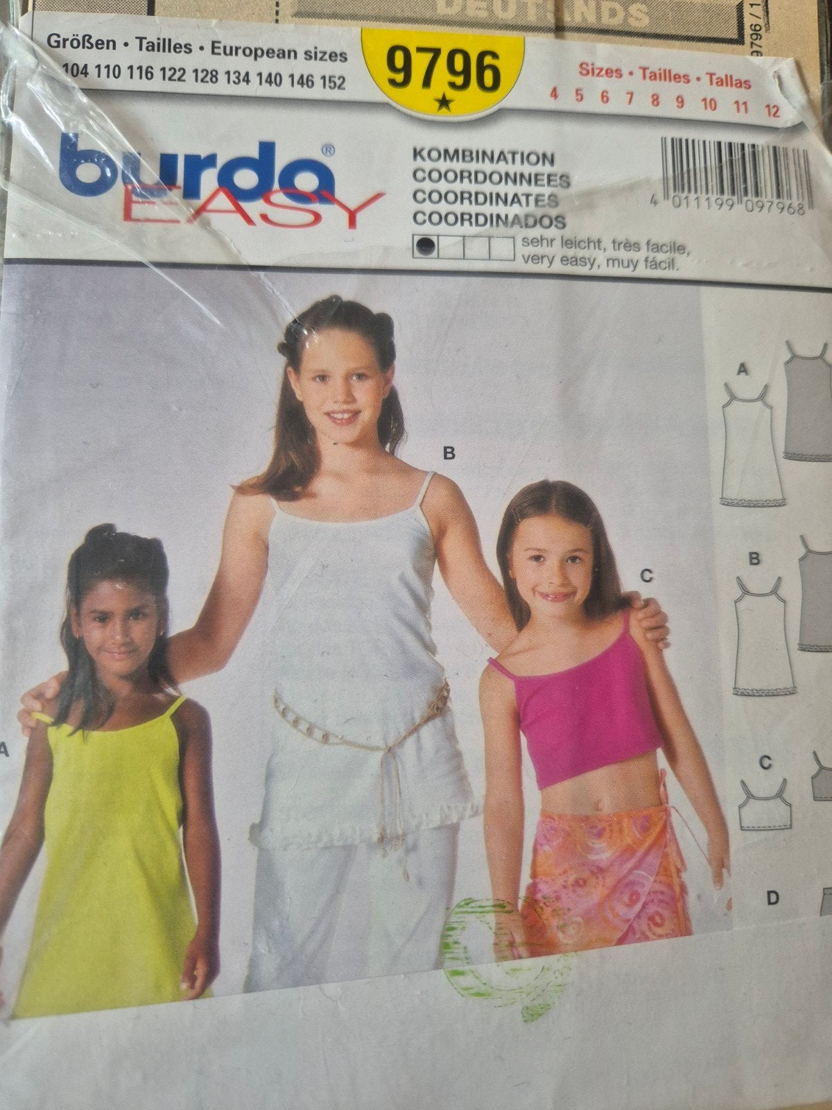 burda easy patroon, Ophalen of Verzenden, Zo goed als nieuw, Burda