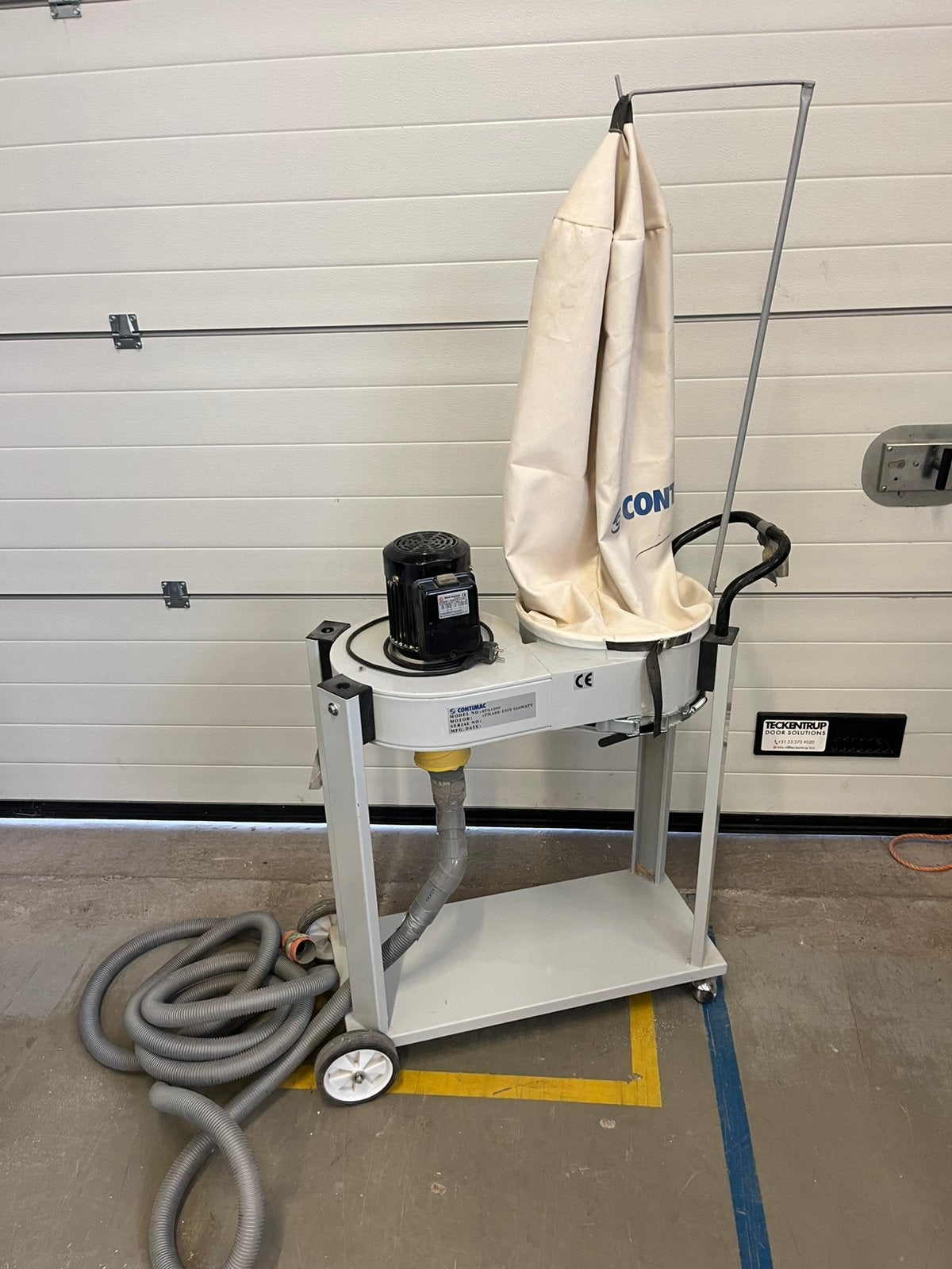Stofafzuiging Contimac SPA 1200, Ophalen, ., Zo goed als nieuw, Afzuiger