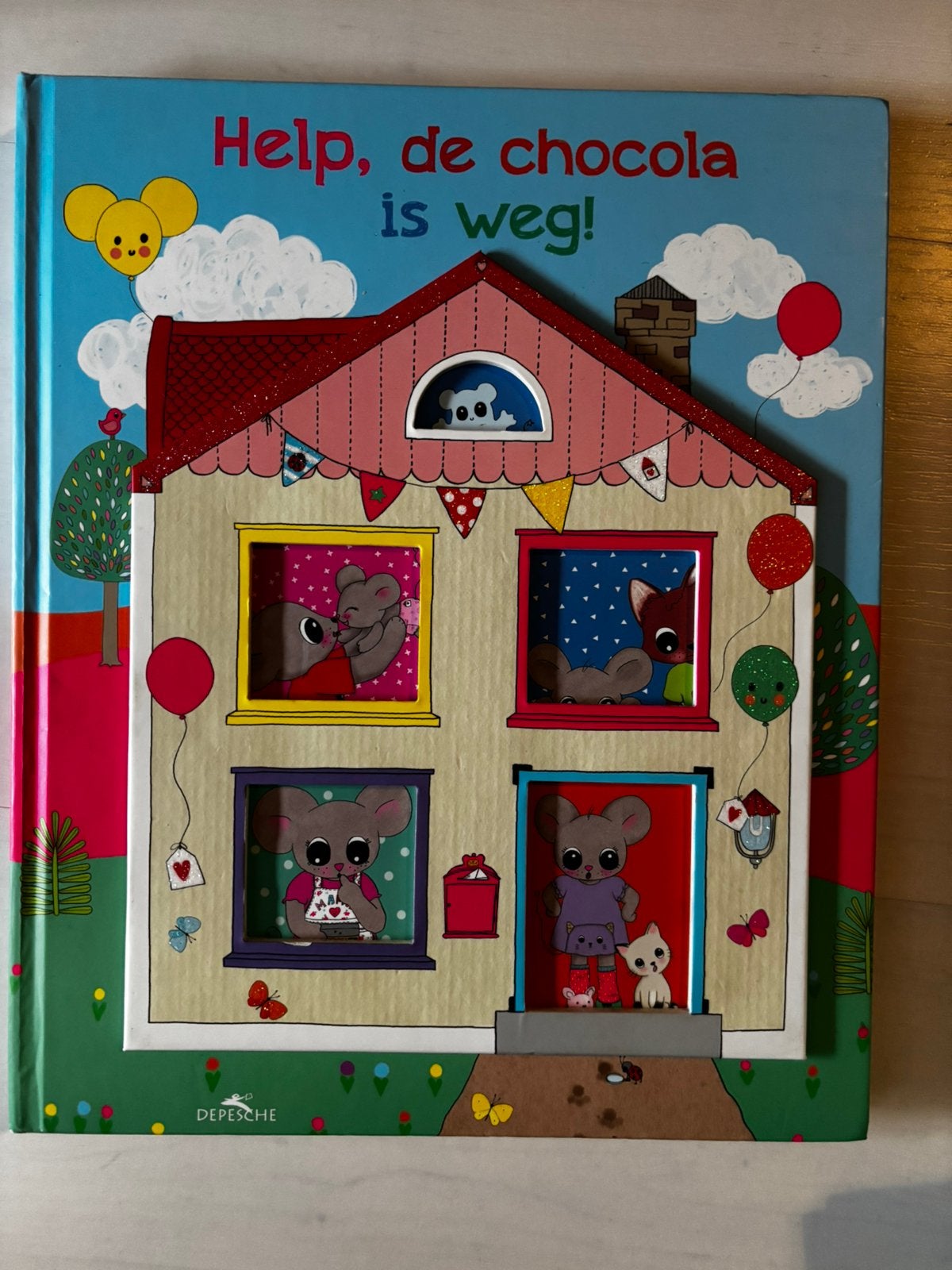 Zoekboek ‘Help, de chocola is weg!’, Ophalen of Verzenden, Zo goed als nieuw