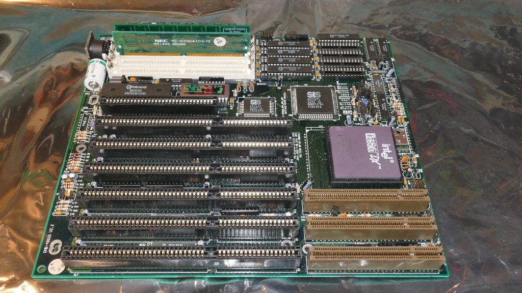 Gemlight GMB‑486SG v2.2 | 486 | VLB | 33 MHz | 8 MB, Computers en Software, Vintage Computers, Ophalen of Verzenden