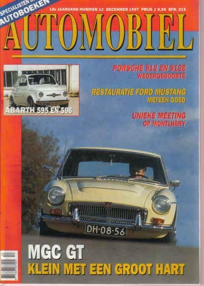 Automobiel 12 1997 : MG MGC GT - Porsche 912 - Ford Mustang, Ophalen of Verzenden, Gelezen, Algemeen