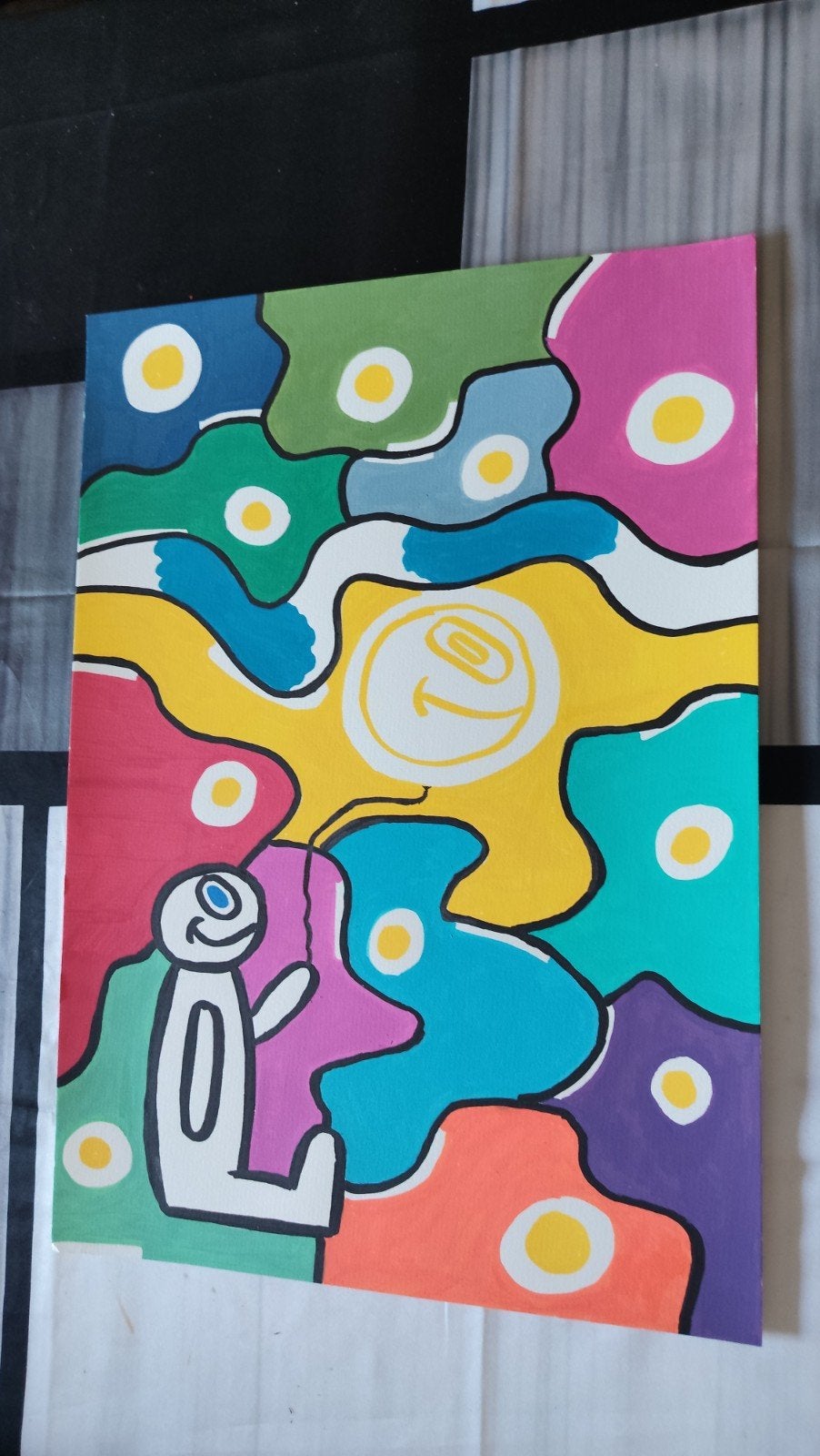 Acryl tekeningen/Canvasschilderijen, Hobby en Vrije tijd, Schilderen, Ophalen of Verzenden, Nieuw, Acrylverf