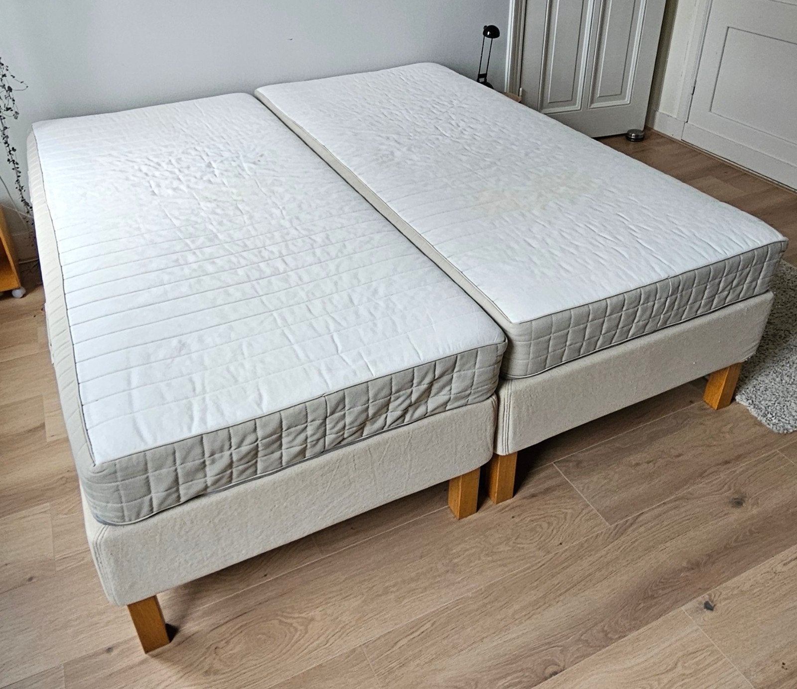 Tweepersoons bed, Ophalen, Gebruikt, Tweepersoons, 180 cm