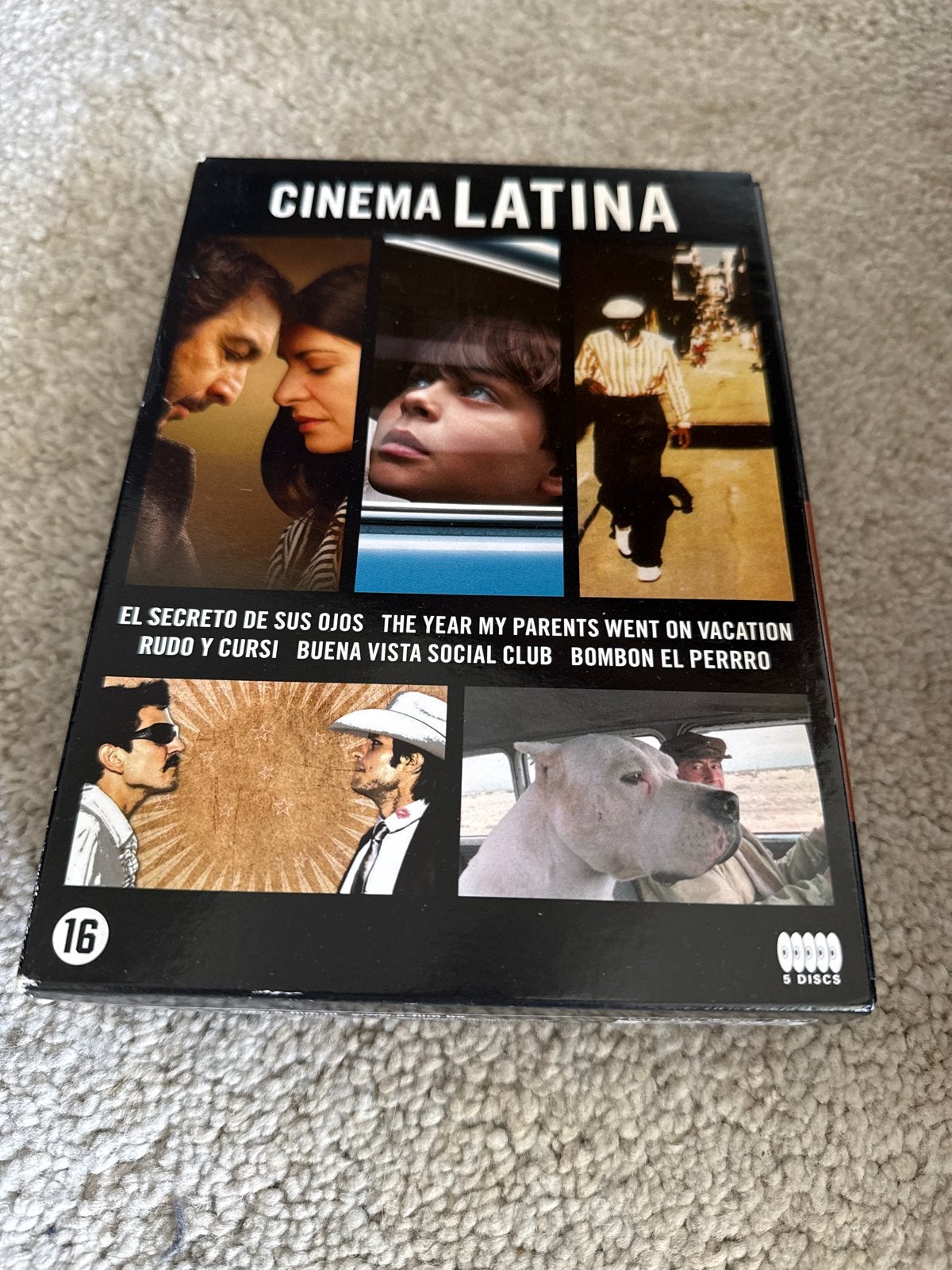 Cinema Latina Boxset - 5 Discs (DVD), Vanaf 16 jaar, Ophalen of Verzenden, Zo goed als nieuw, Boxset