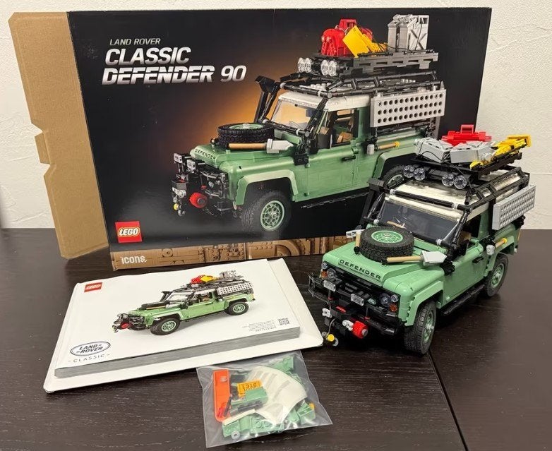 LEGO Icons Land Rover Classic Defender 90 (10317), Lego, Ophalen of Verzenden, Zo goed als nieuw, Icons