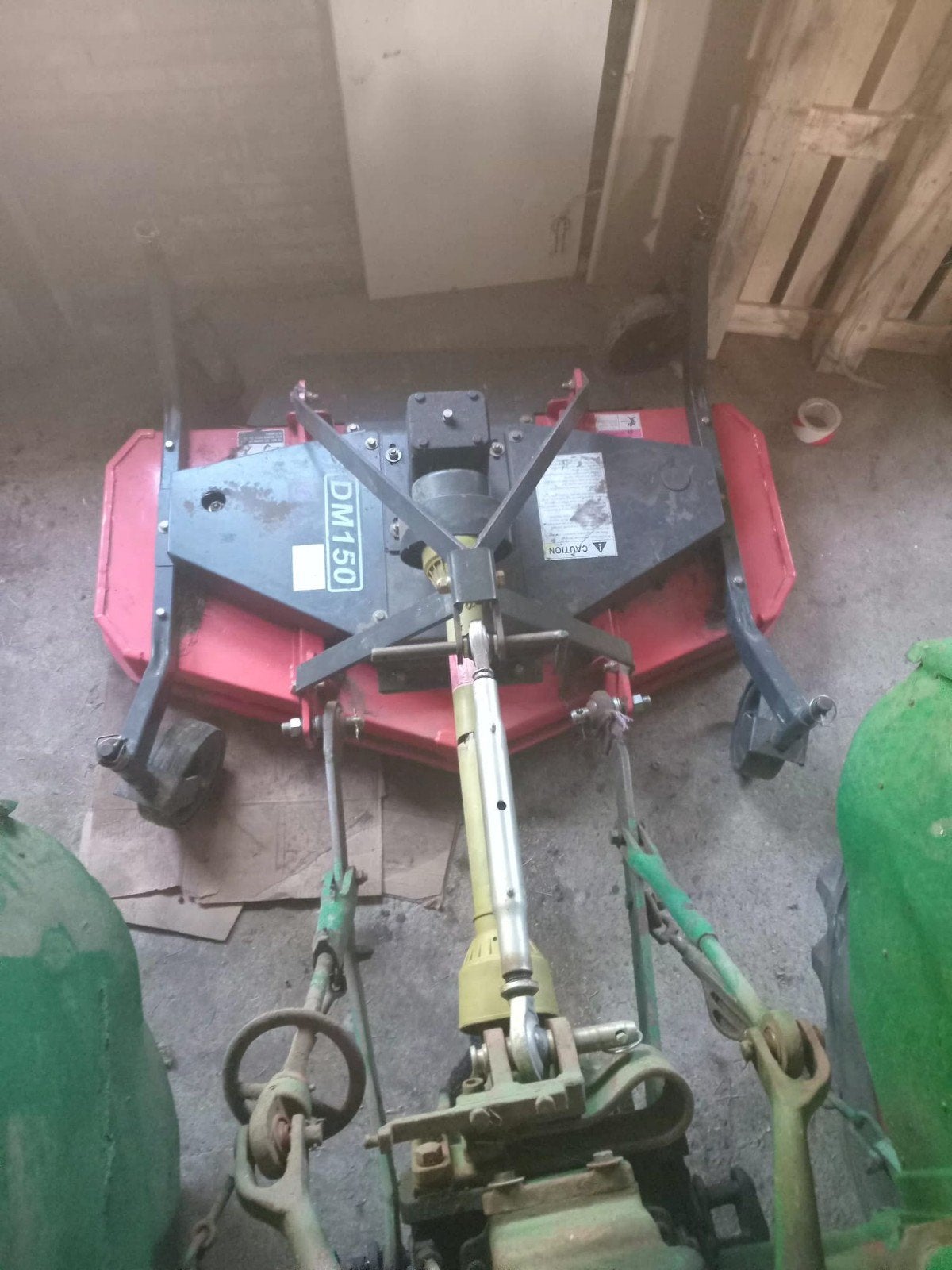 Weiland bloter. maaier, Grondbak, evt met Deutz D40, Zakelijke goederen, Ophalen, Weidebouw