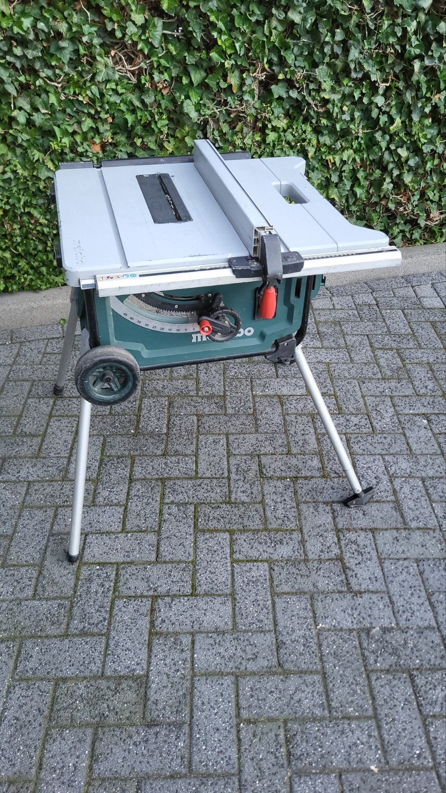 Metabo zaagtafel  TS254, Ophalen, Gebruikt, Cirkelzaag, 30 tot 70 mm