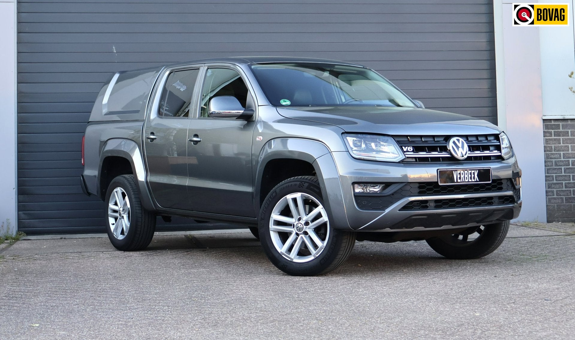 Volkswagen Amarok 3.0 TDI Plus Cab Comfortline Leder/Luxe/Na, Auto's, Volkswagen, Automaat, Gebruikt, Zwart, Diesel