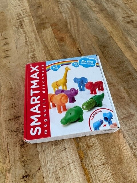 Smartmax Magnetische Safaridieren, Ophalen of Verzenden, Gebruikt, Puzzelen