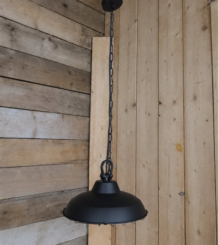 eth industry hanglamp zwart – nieuw in doos, Nieuw, Industry, Metaal, E27 (groot)