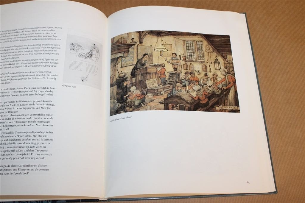 Anton Pieck als Illustrator — 1933-1980 — Max Pieck, Verzenden, Gelezen