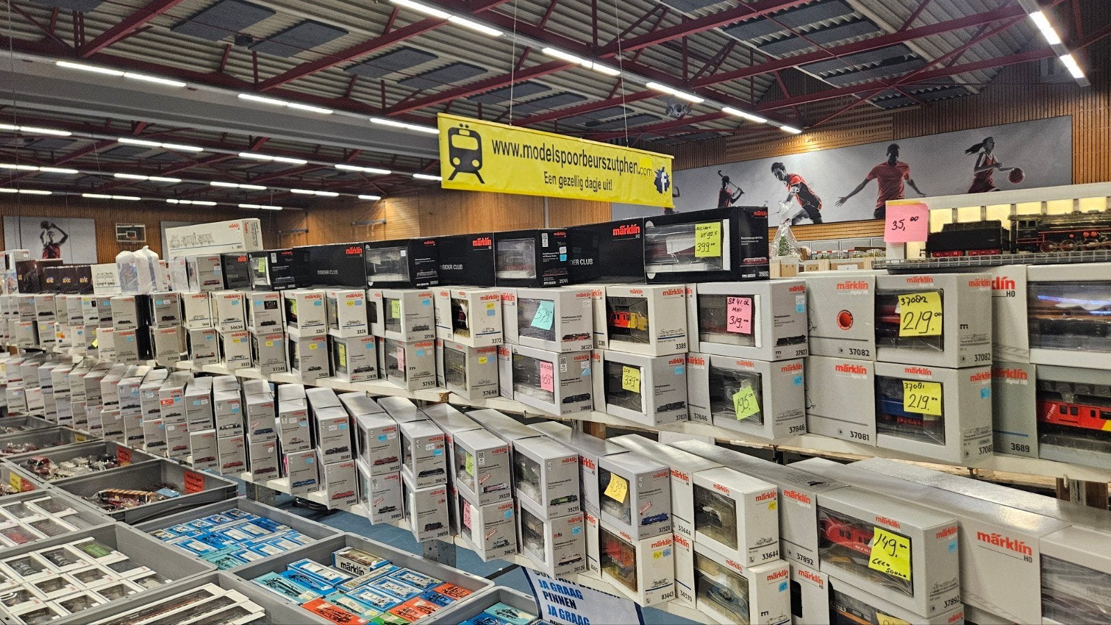 Treinenbeurs, Hobby en Vrije tijd, Ophalen