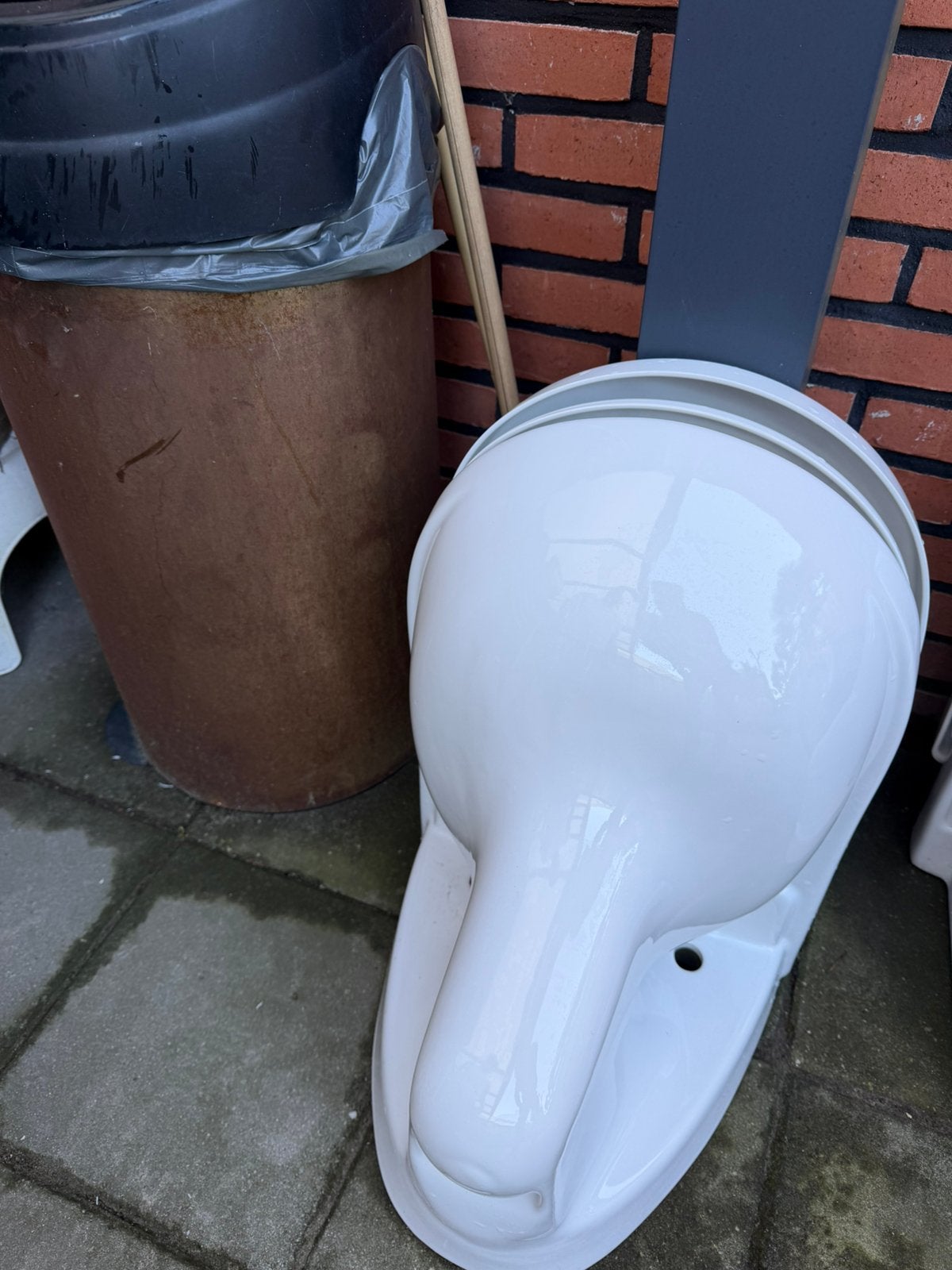 Wc pot villeroy&boch, Ophalen, Zo goed als nieuw, Met douche