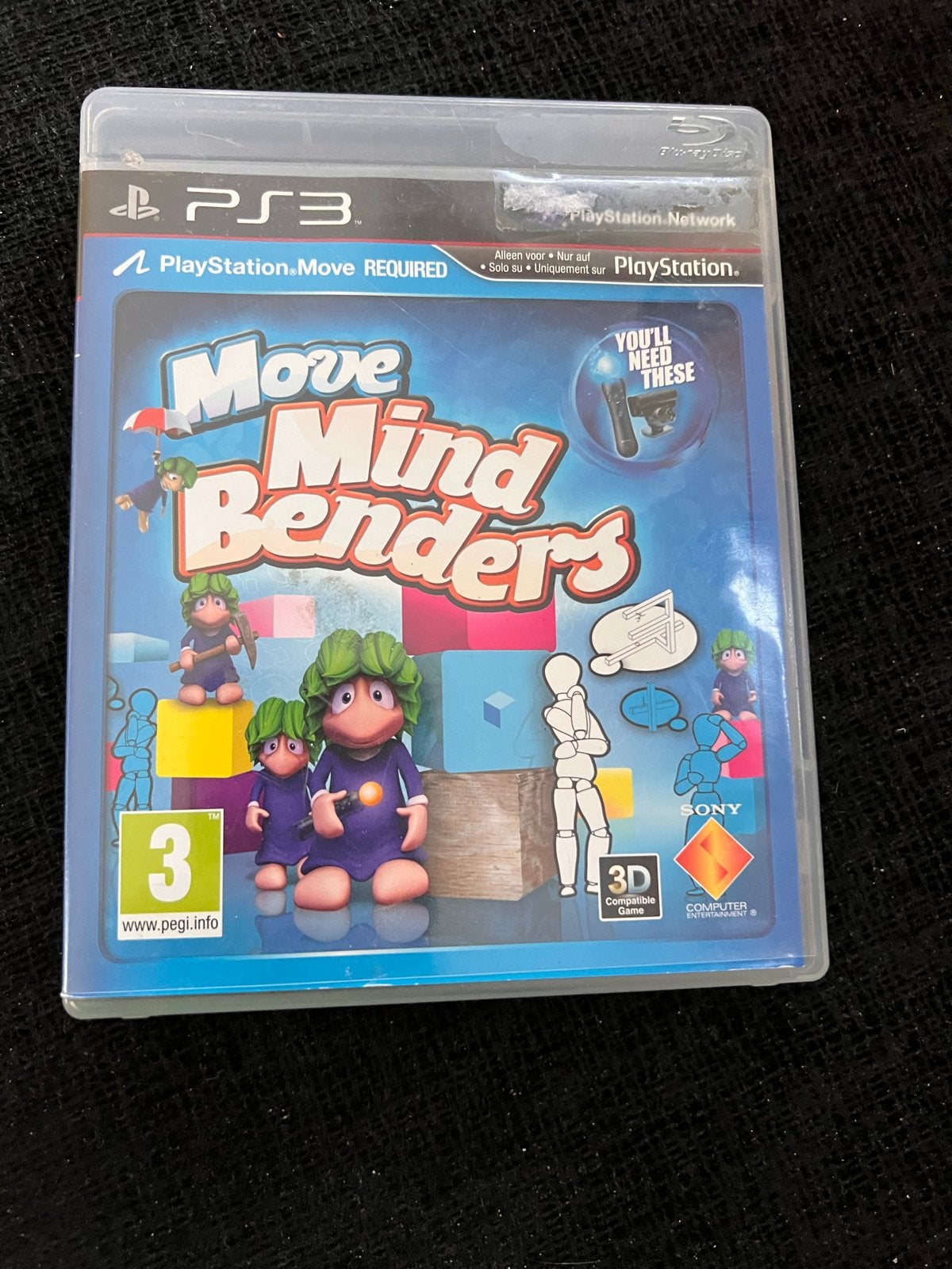 Move Mind Benders PS3 - PlayStation Move Vereist, Puzzel en Educatief, Gebruikt, 1 speler, Ophalen of Verzenden
