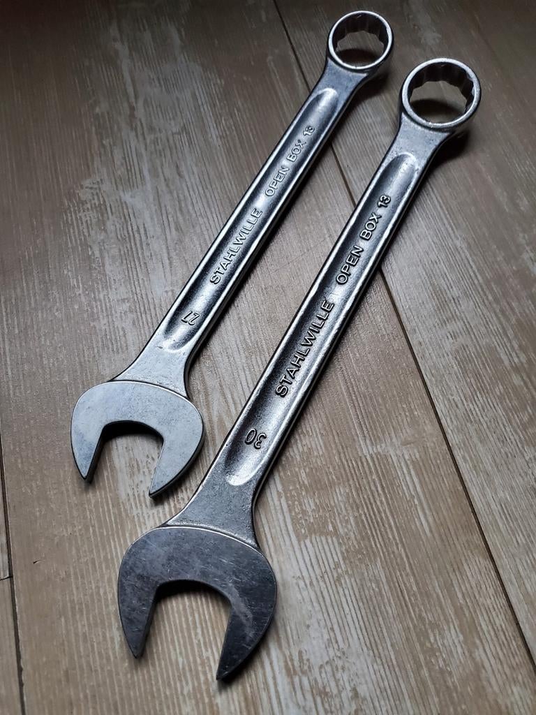 Nieuwe stahlwille ring/steeksleutels 27/30mm en nog meer, Ophalen