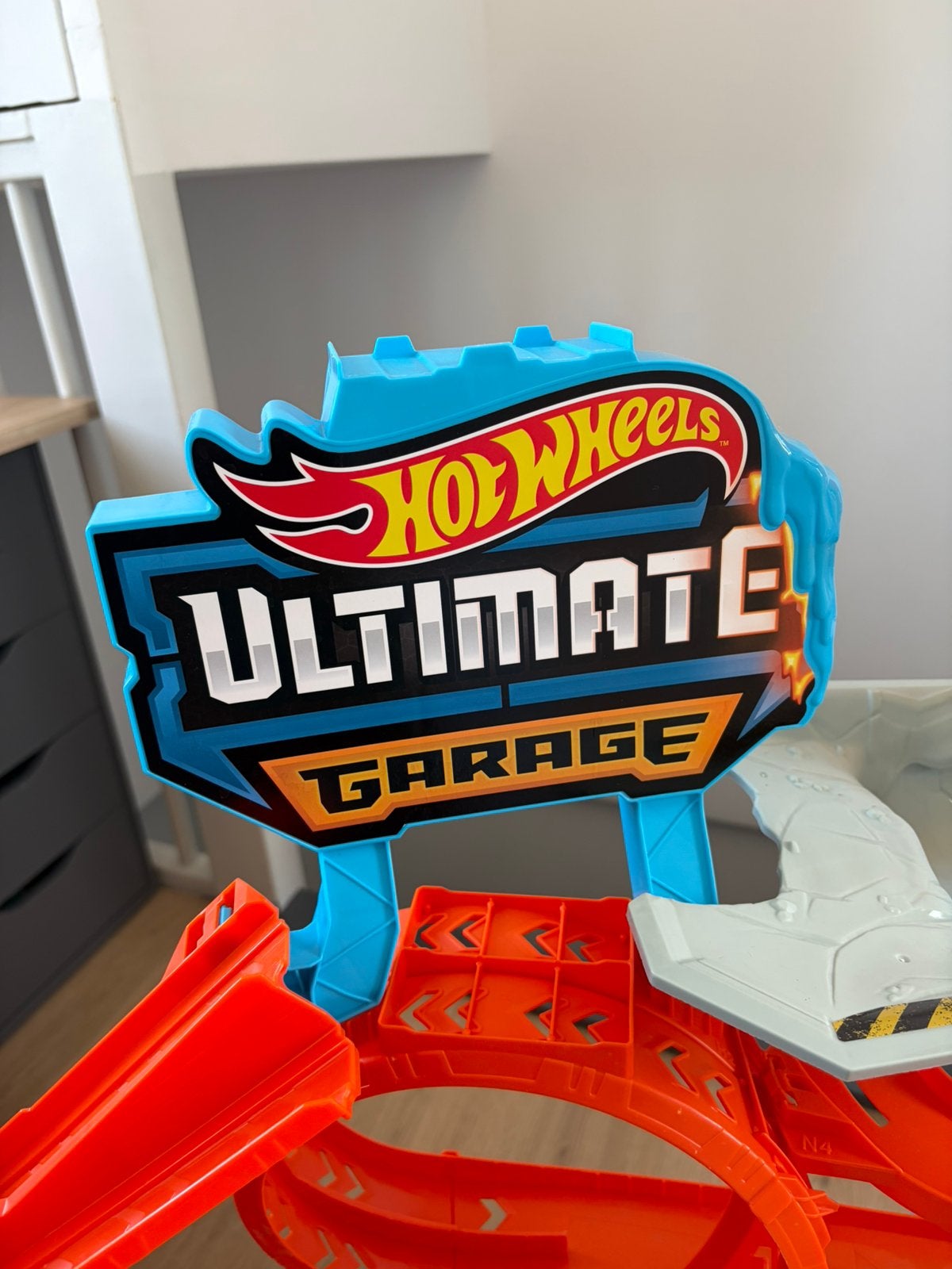 Hotwheels ultimate garage, Ophalen, Zo goed als nieuw, Handmatig, Hot Wheels