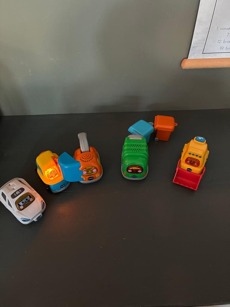 VTech Toet Toet Auto's set met 5 voertuigen, Ophalen, Gebruikt
