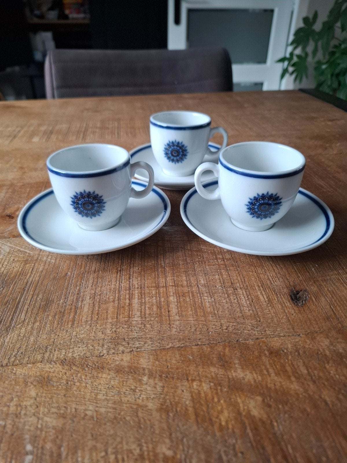 Vintage Mosa Maastricht kop en schotel set, Ophalen of Verzenden